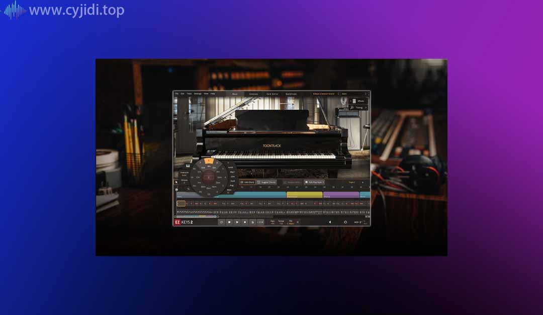 乐器合成器 – Toontrack EZkeys 2 v2.1.0 – MAC