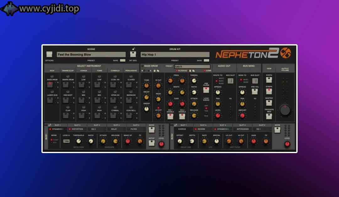 乐器合成器 – D16  Nepheton 2 WAV MIDI
