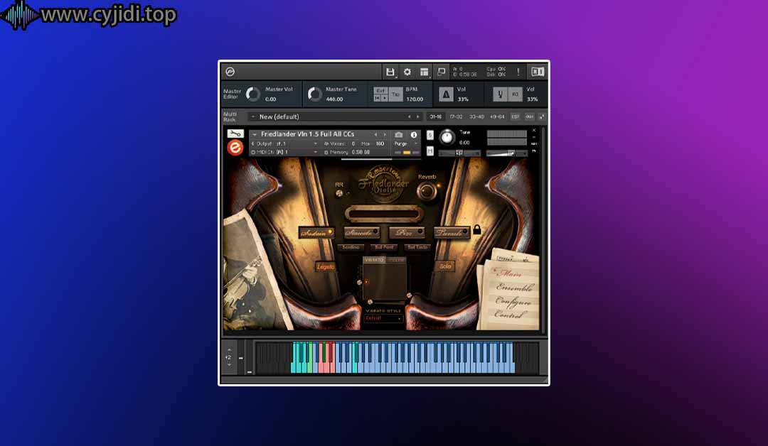 弗里德小提琴  – Embertone – （KONTAKT）
