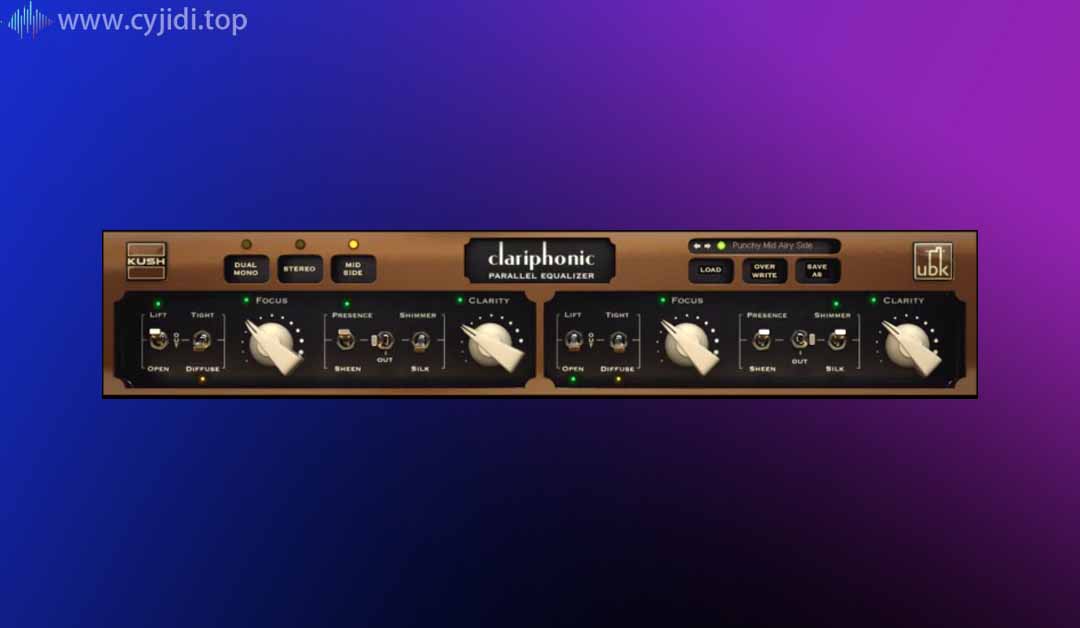 并行母带均衡器-Kush Audio -Clariphonic DSP MKII v1.4.3-MAC