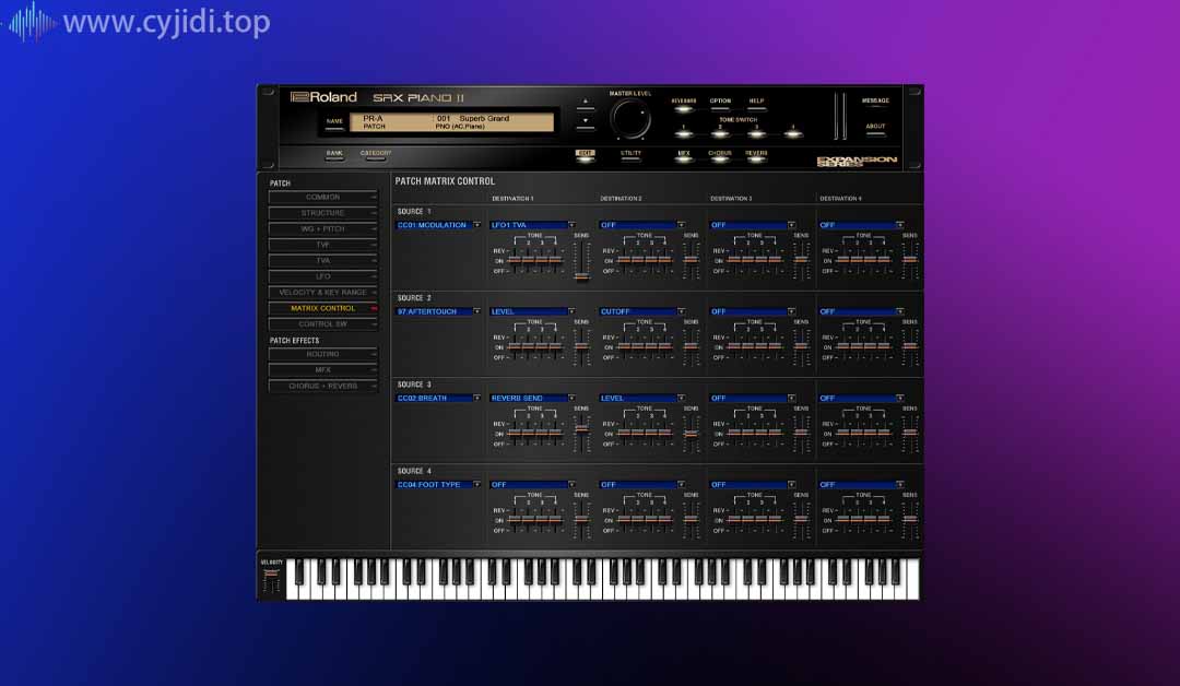 罗兰键盘 – VS SRX  1.0.4  – WIN