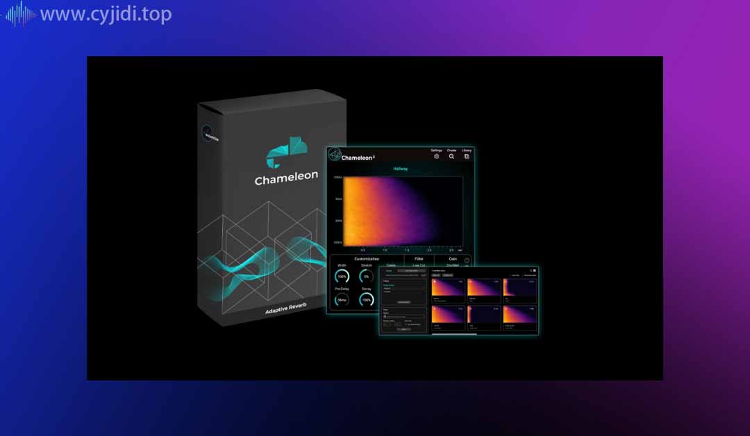 延迟混响插件-Accentize –  Chameleon v2.1.4-WIN