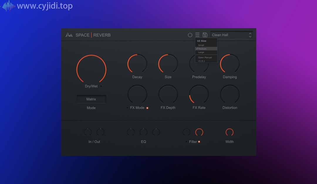 太空混响插件-Cymatics – Space 1.0.1-MAC