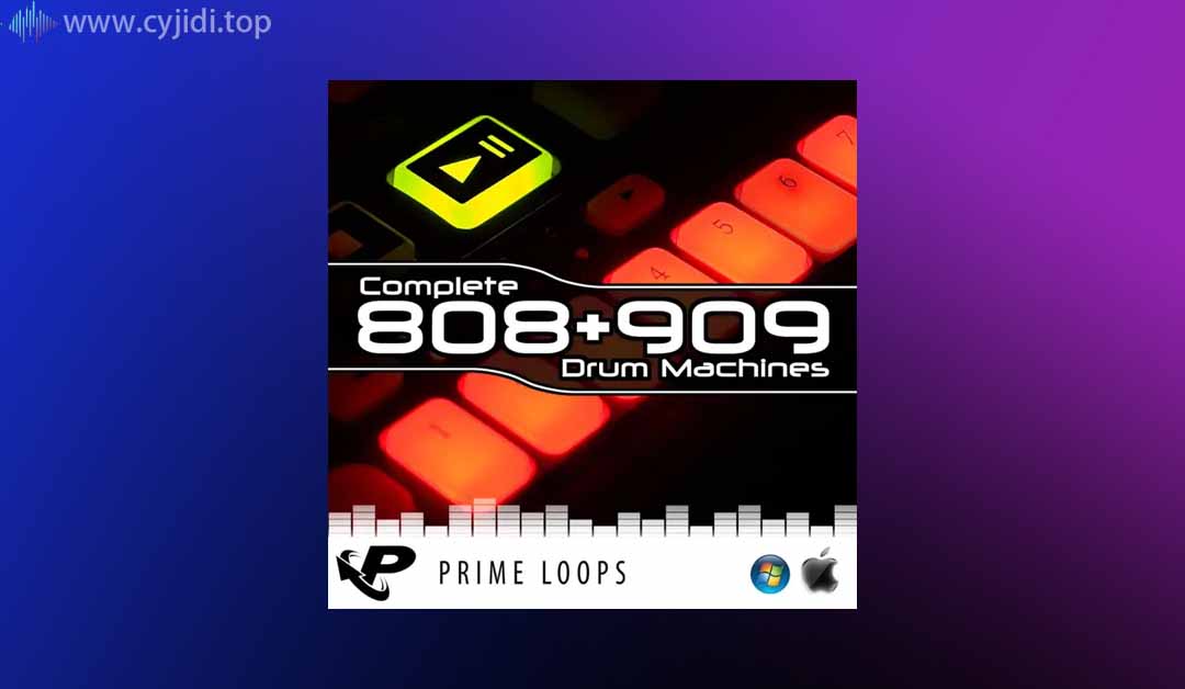 完整的 808 | 909 鼓机—Prime Loops （WAV）