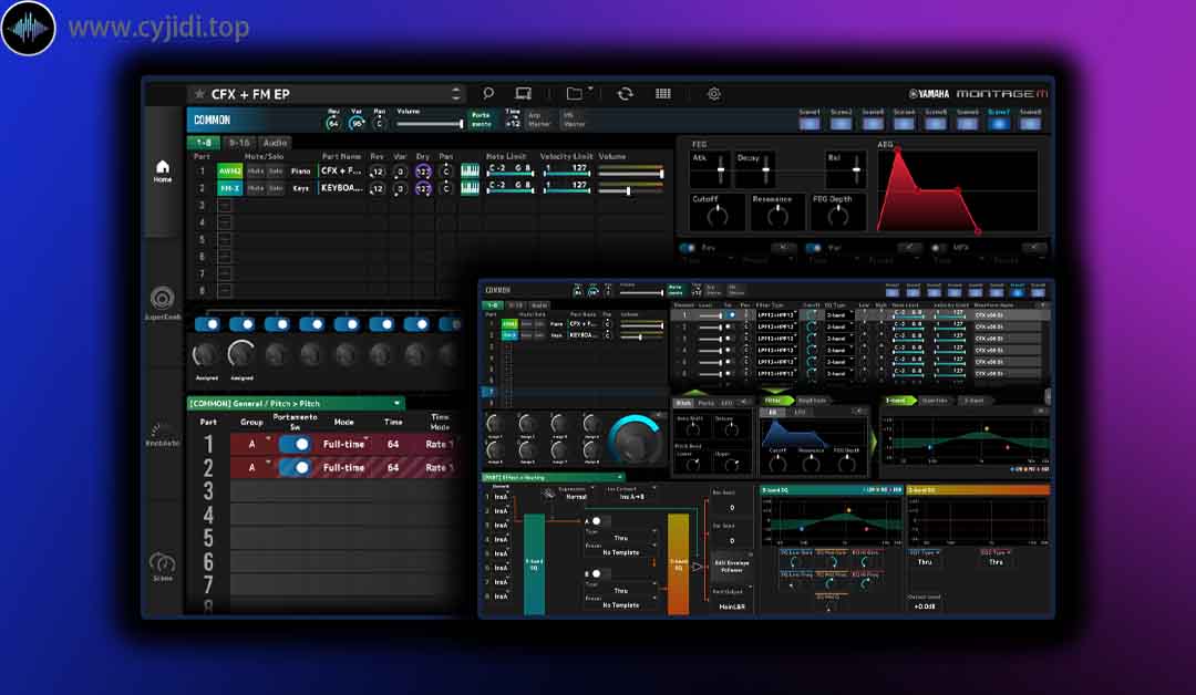 雅马哈 – MONTAGE M ESP v2.0.2 – Mac