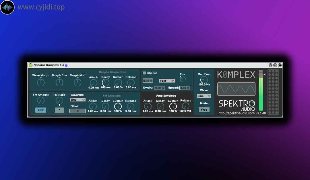 插件包 – Ableton – Spektro.Audio.Spektro.Komplex.v1.1 – (Max for Live)