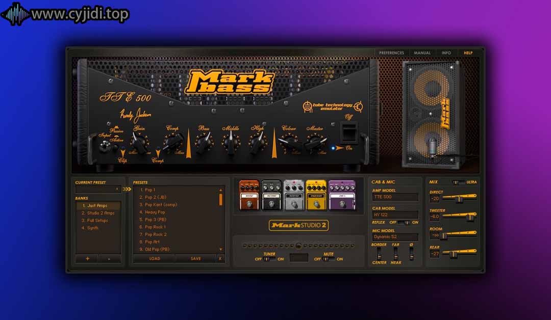 放大器 –  Overloud Mark Studio 2 – MAC