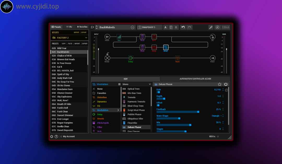 Yamaha吉他组 – Helix Native v3.80.0 – WiN