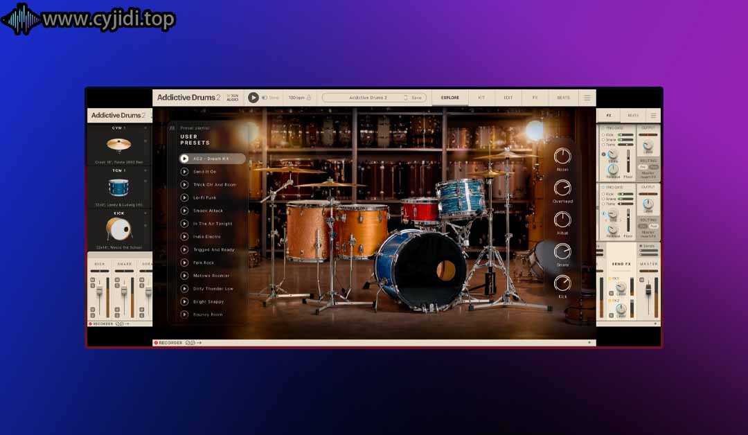 XLN Audio – 振奋鼓 v2.5.2.1   WiN