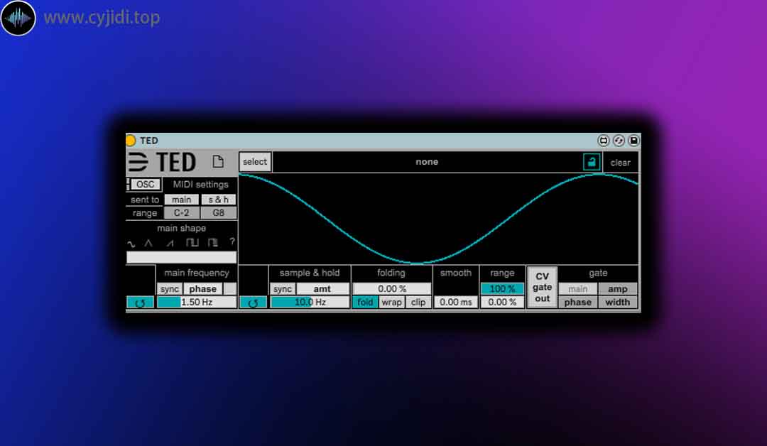 插件包 – Ableton – z Ted – (Max For Live)