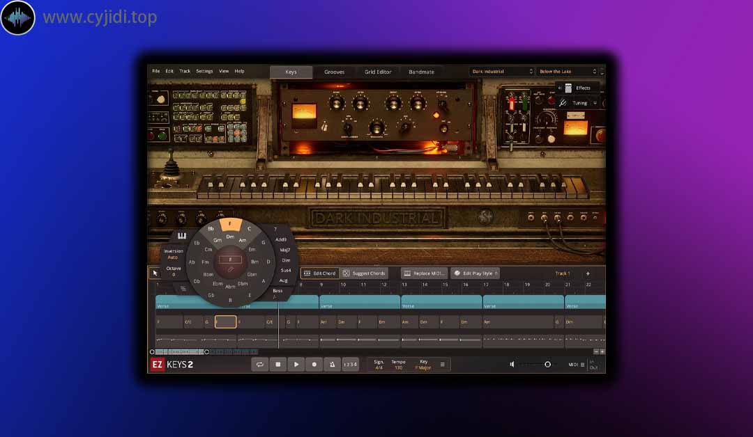 Toontrack – 黑暗工业键盘合成器 EKX+3.04GB音色库 – WiN