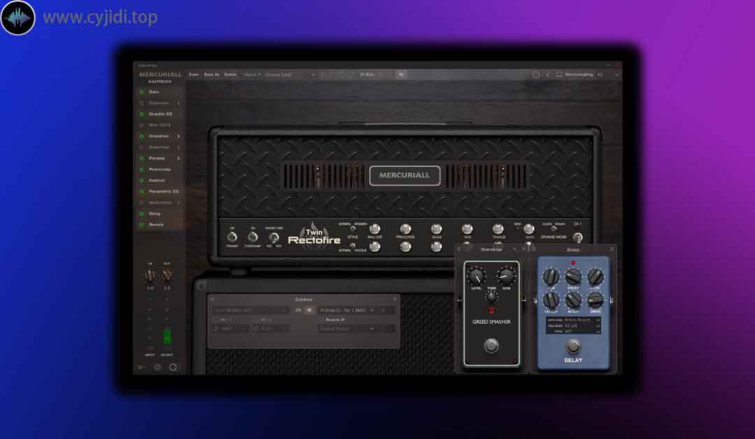 前置放大器 – Mercuriall Audio – AMPBOX v1.5.0 – WiN