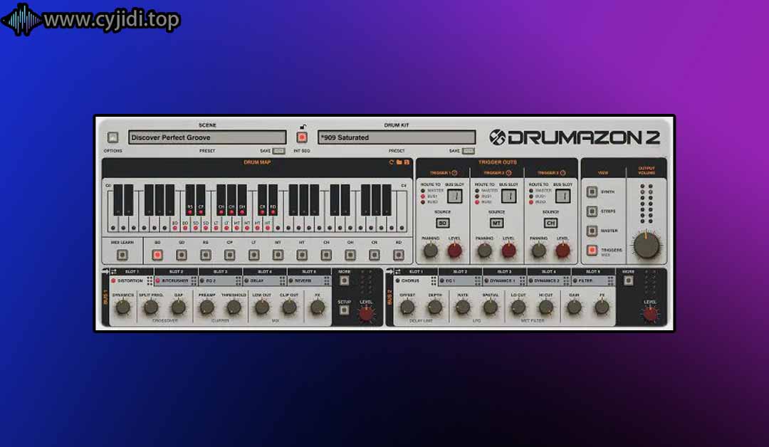 D16 Group合成器 – Drumazon 2 v2.0.6 – WIN