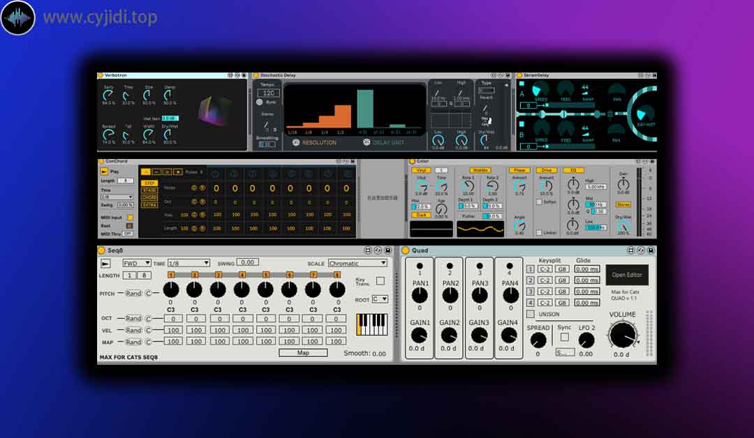 插件包  – Ableton – Stray Cats Collection （Max for Live）