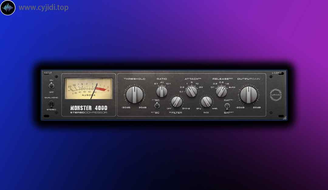 总线压缩器 – Aurora DSP – Monster 4000 v1.0.0 – WiN