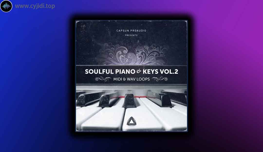 采样 – CAPSUN ProAudio – 钢琴键盘 Vol.2 （WAV， MIDI）