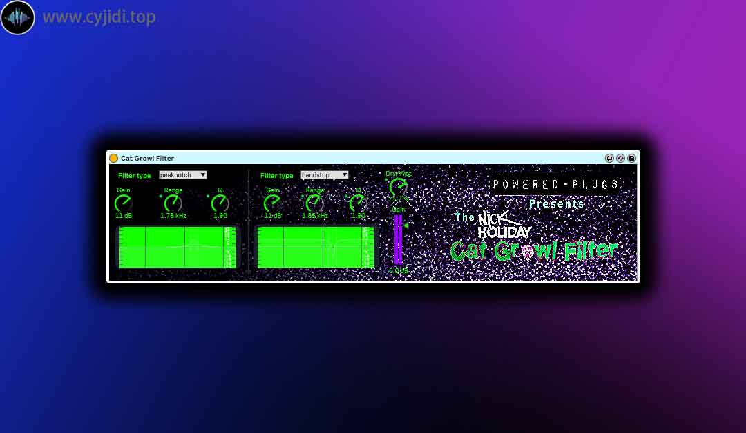 插件包 – Ableton – Nick Holiday – 过滤器 （Max For Live）
