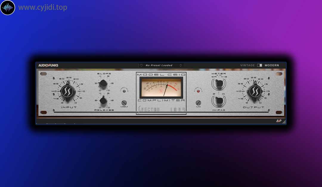 压缩限制器 – Audiopunks Spectra 610 Complimiter 1.0.0  – WiN