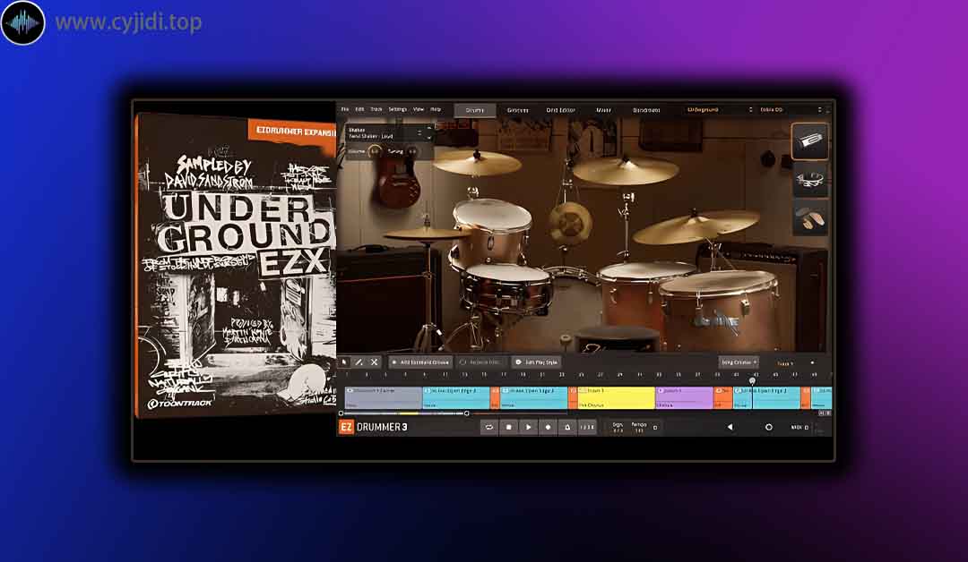 音源 – Toontrack – 地下 EZX
