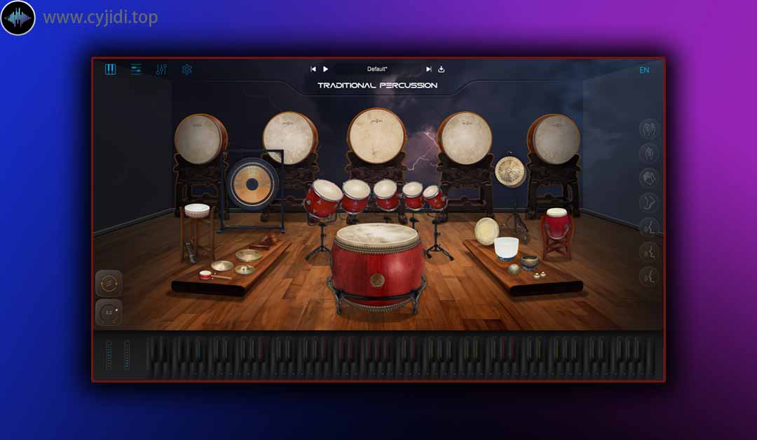 乐器合成器 – Ample Sound – Ample China 鼓组 4.0.0 for WiN