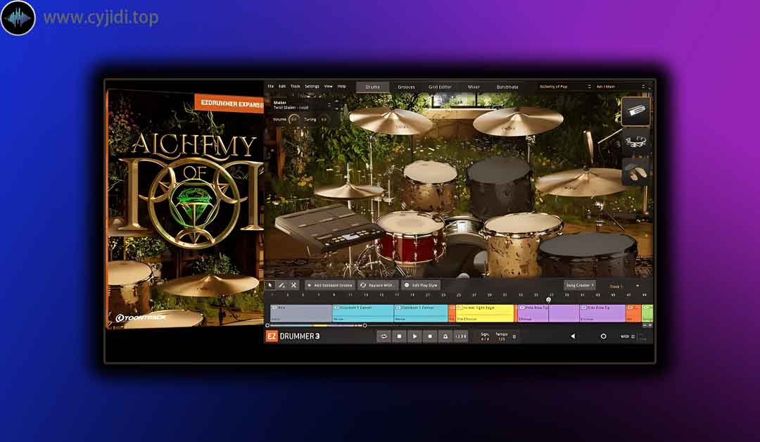 音源 – Toontrack – Pop EZX 炼金术 – 打击乐