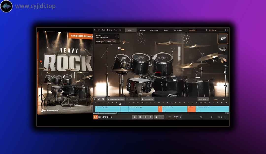 音源 – Toontrack – 重摇滚 EZX