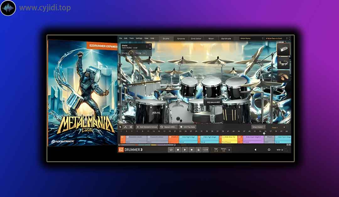 音源 – Toontrack – 金属狂热 EZX