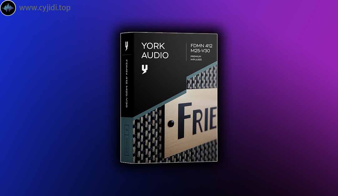 York Audio – FDMN 412 M25-V30 – IR 库（Kemper、WAV）