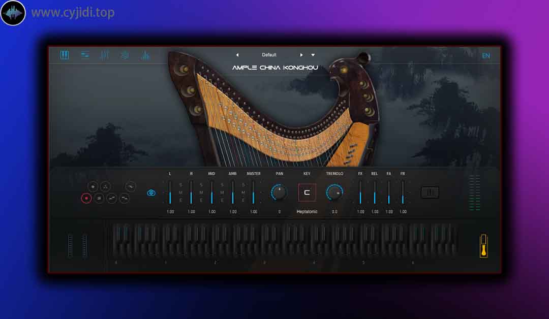 Ample Sound –  Ample China 箜篌 for WiN