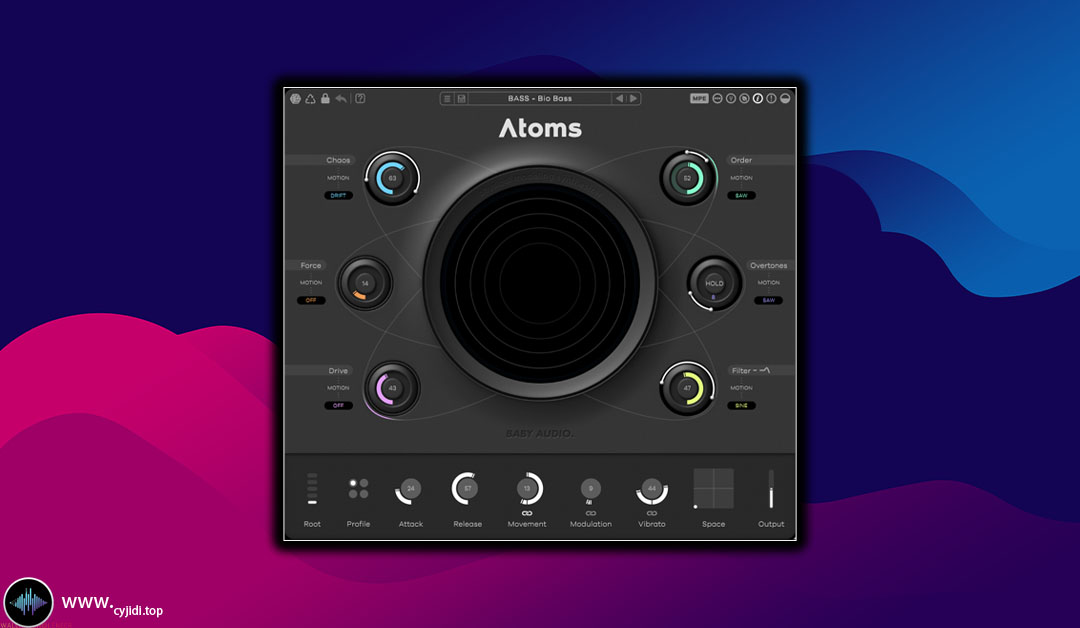 合成器 – BABY Audio Atoms v1.2 MAC