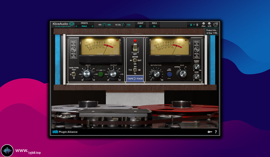 插件联盟磁带模拟 – Plugin Alliance  Kiive Audio Tape Face 1.1.1  [WIN]