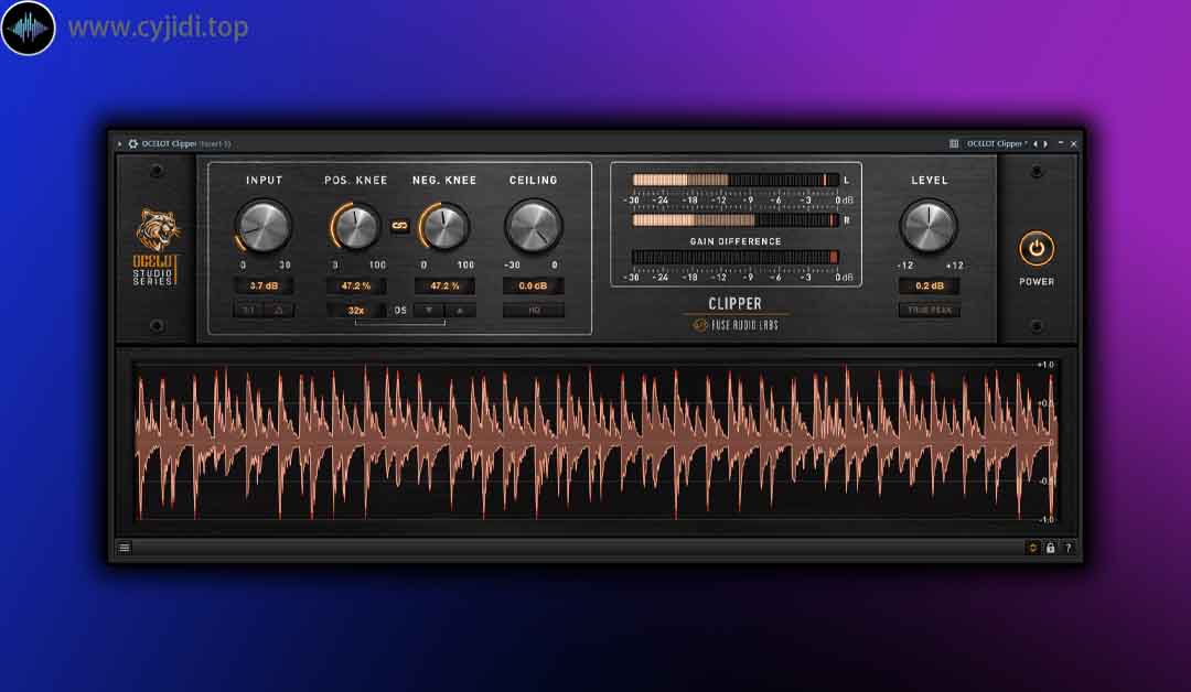 增益效果器 – Fuse Audio Labs OCELOT Clipper – WiN