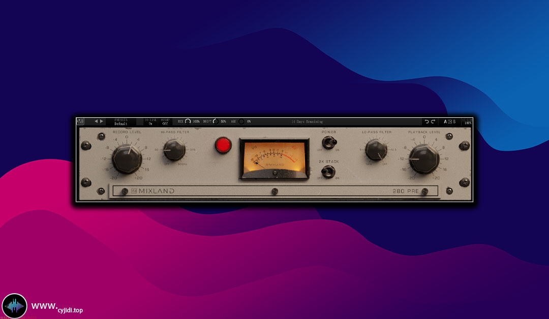 复古前置放大器 – Mixland – 280 PRE 1.0.0 [WIN]