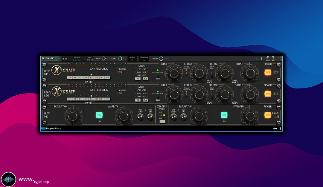 压缩器效果器 – Kiive Audio XTComp – 独家直装版 [WIN]