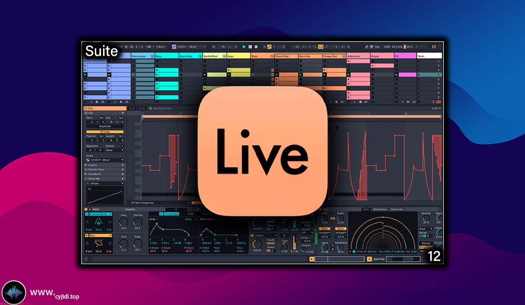 宿主 – Ableton Live 12 Suite v12.1.11 电子乐编曲宿主（WIN）