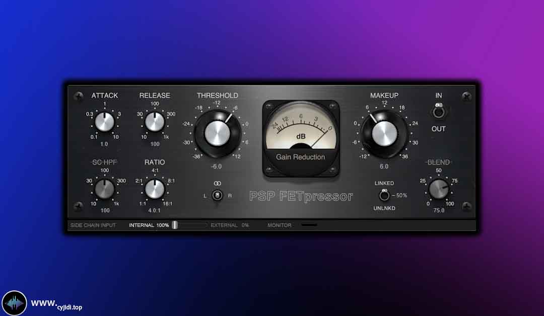 压缩效果器 – PSPaudioware PSP FETpressor 1.2.2 – WIN