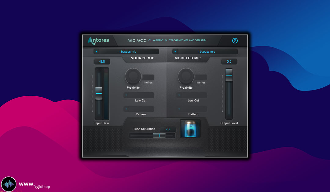 自动调谐麦克风插件 – Antares Mic Mod v4.3.0 [WiN]