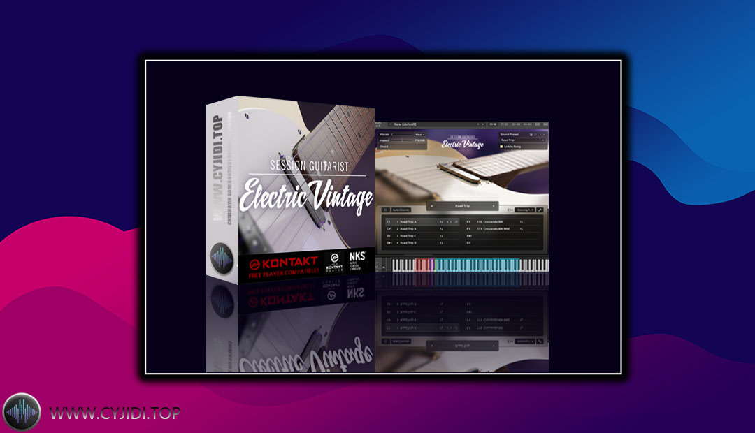 音源 – Session Guitarist – Electric Vintage Library 复古电吉他（KONTAKT）