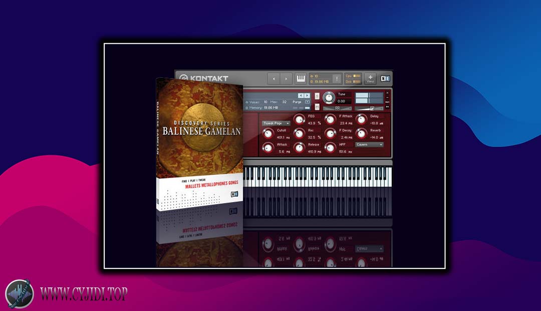 音源 – Discovery Series Balinese Gamelan 传统甘美兰乐器 (KONTAKT)