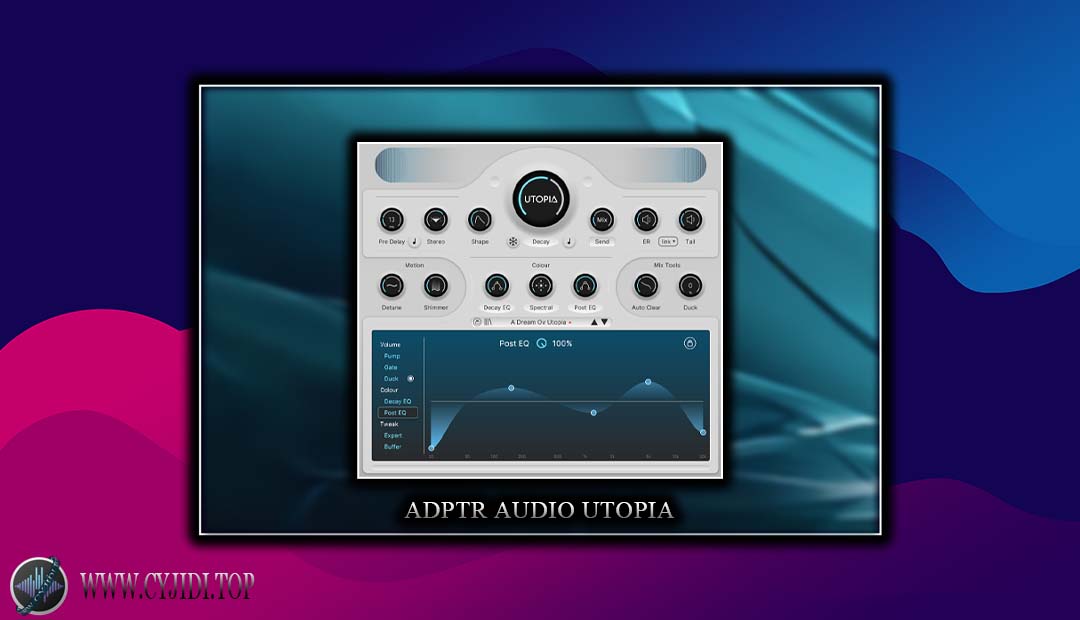 效果器 –  ADPTR AUDIO Utopia v1.0.0 母带混响·直装（MAC）