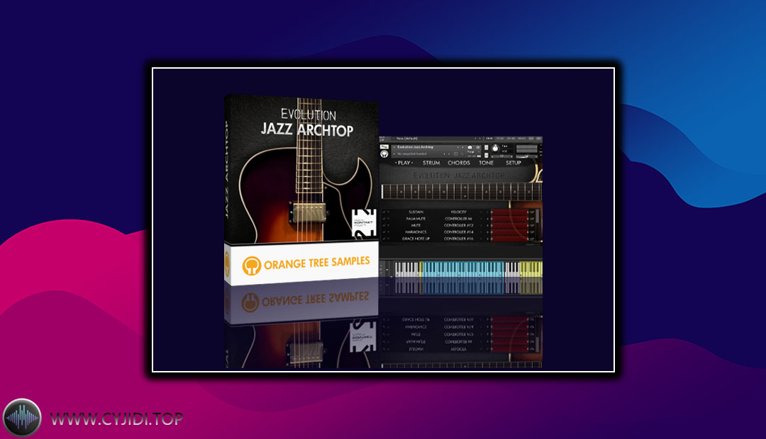 音源 – Evolution Jazz Archtop v1.2.5 空心爵士吉他 （KONTAKT）