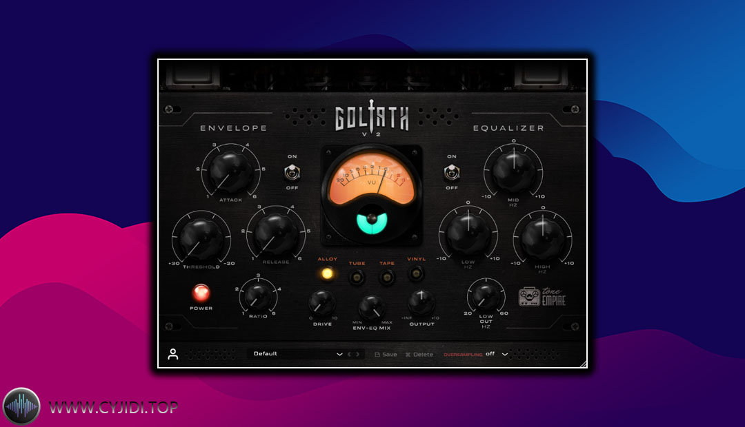 效果器  – Tone Empire Goliath V2 v3.6.0 动态饱和（WIN）