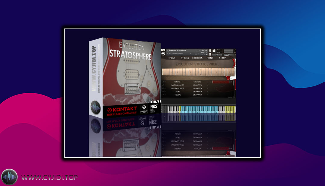 音源 – Evolution Stratosphere 1.2.5 电吉他（KONTAKT）