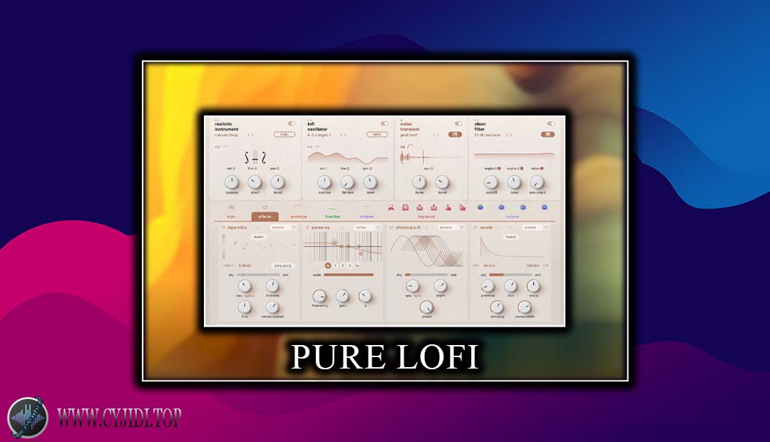 合成器 – Arturia Pure LoFi v1.0.0 复古低保真·直装（MAC）