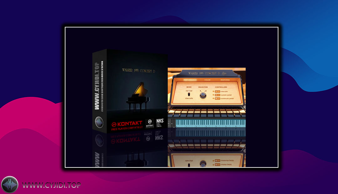 音源 – Walker 1955 Concert D Lite 1.1.1 三角钢琴（KONTAKT）