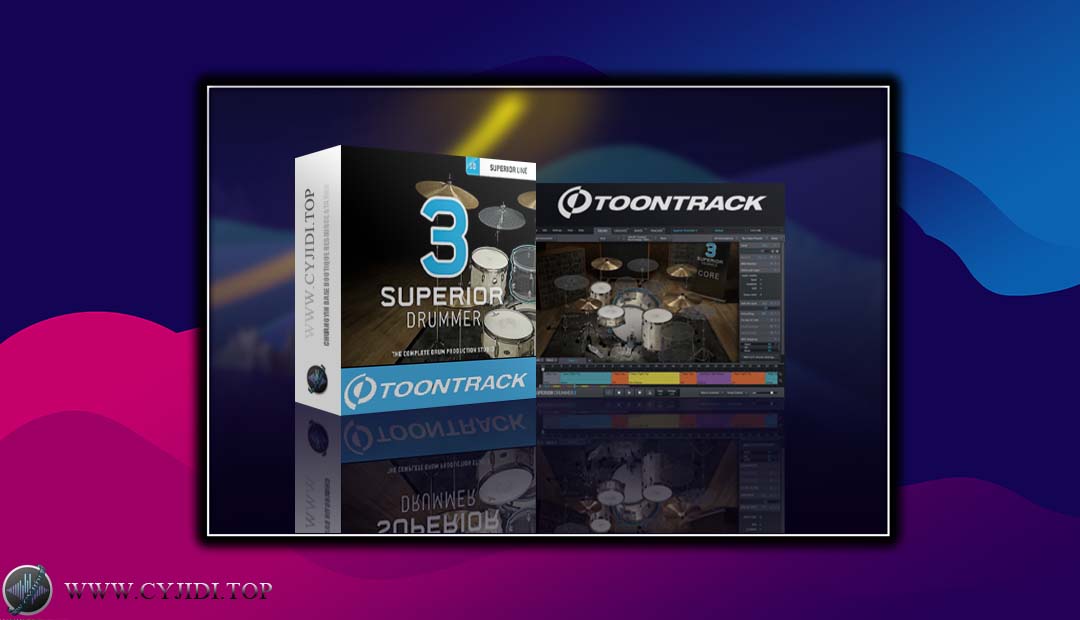 采样器 – Toontrack Superior Drummer 3 v3.4.0超级鼓手 （MAC）