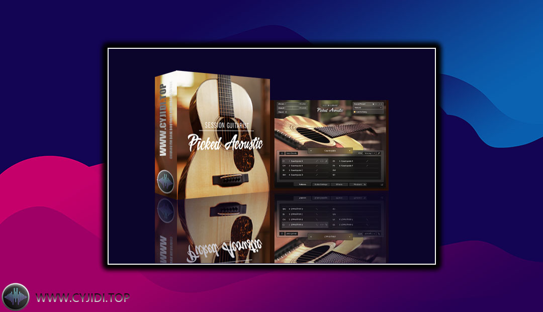 音源 – Session Guitarist Picked Acoustic v1.1.0 拨弦吉他 （KONTAKT）