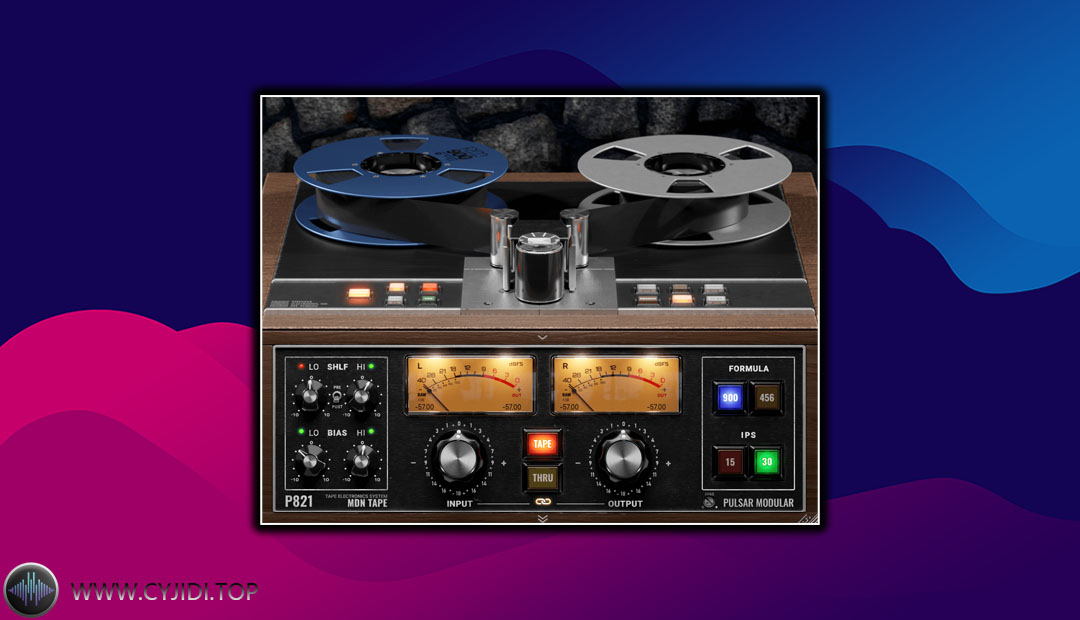 效果器 – Pulsar Modular P821 MDN Tapev1.0.1 – 磁带机（MAC）