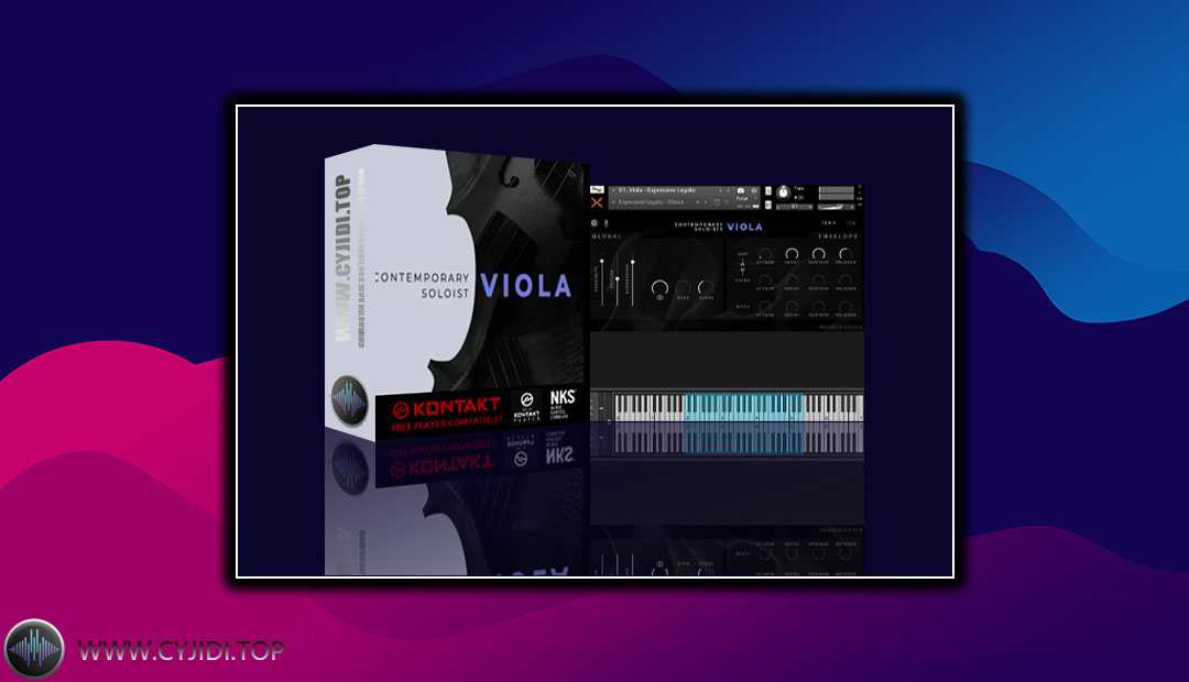 音源 – Sonixinema – 独奏中提琴（KONTAKT）