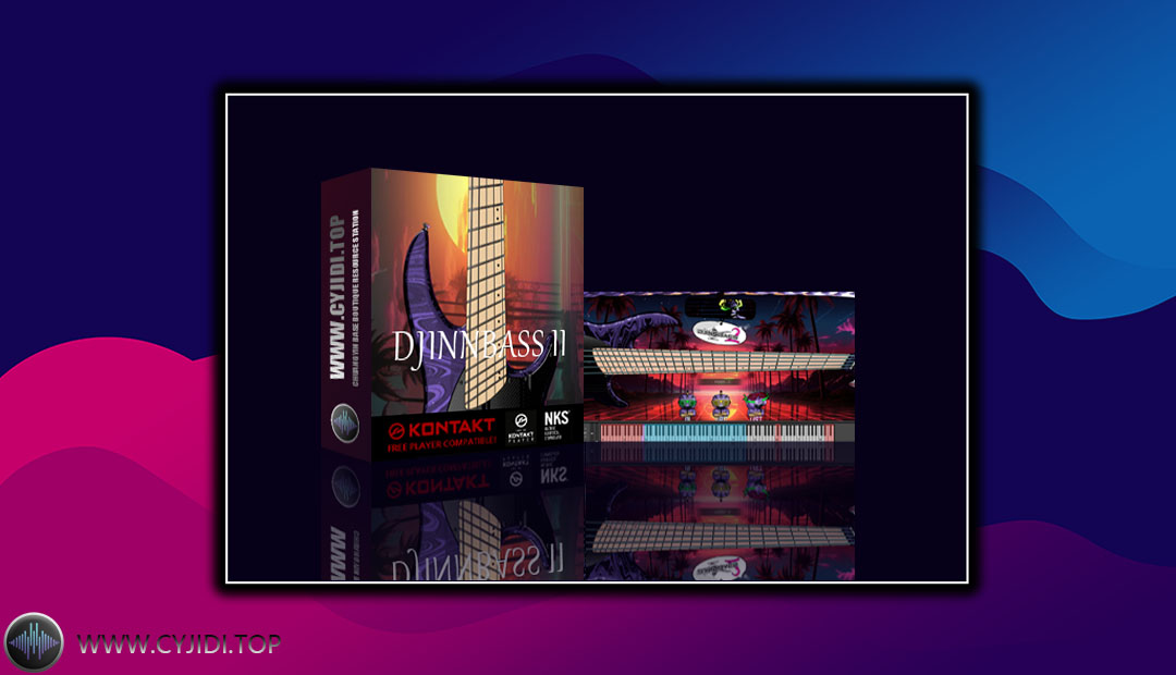 音源 – SubMission Audio DjinnBass II  重型电子贝斯合成器（KONTAKT）
